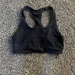 Lululemon Black Racerback Sports Bra Intimates